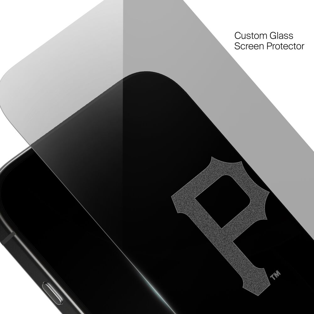 Belkin Pittsburgh Pirates Custom Glass Screen Protector - iPhone 16 Pro, Clear - Image 5