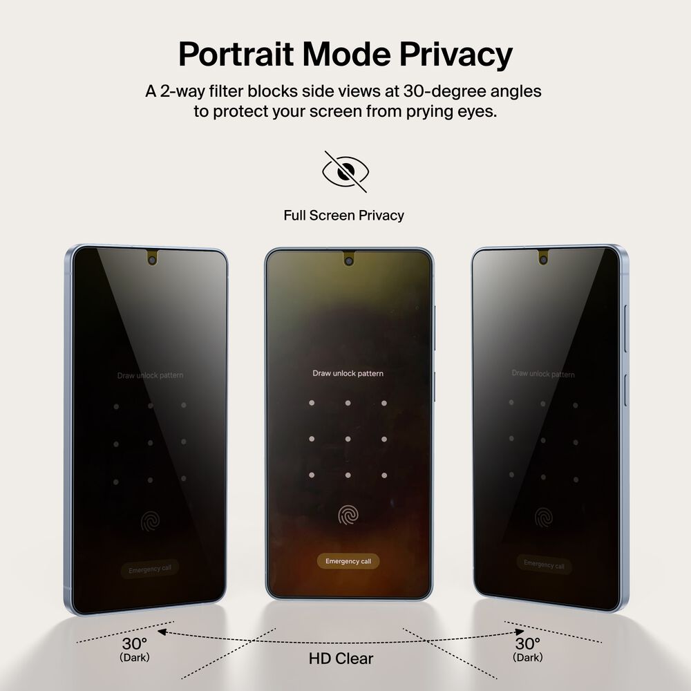 Belkin Titan SmartShield Privacy Filter Screen Protector for Samsung Galaxy S26+ - Image 7