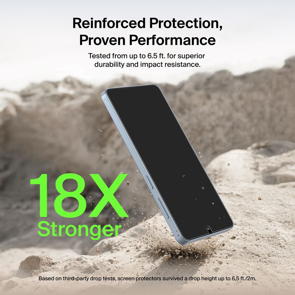 Belkin Titan SmartShield Privacy Filter Screen Protector for Samsung Galaxy S26+ - Image 4