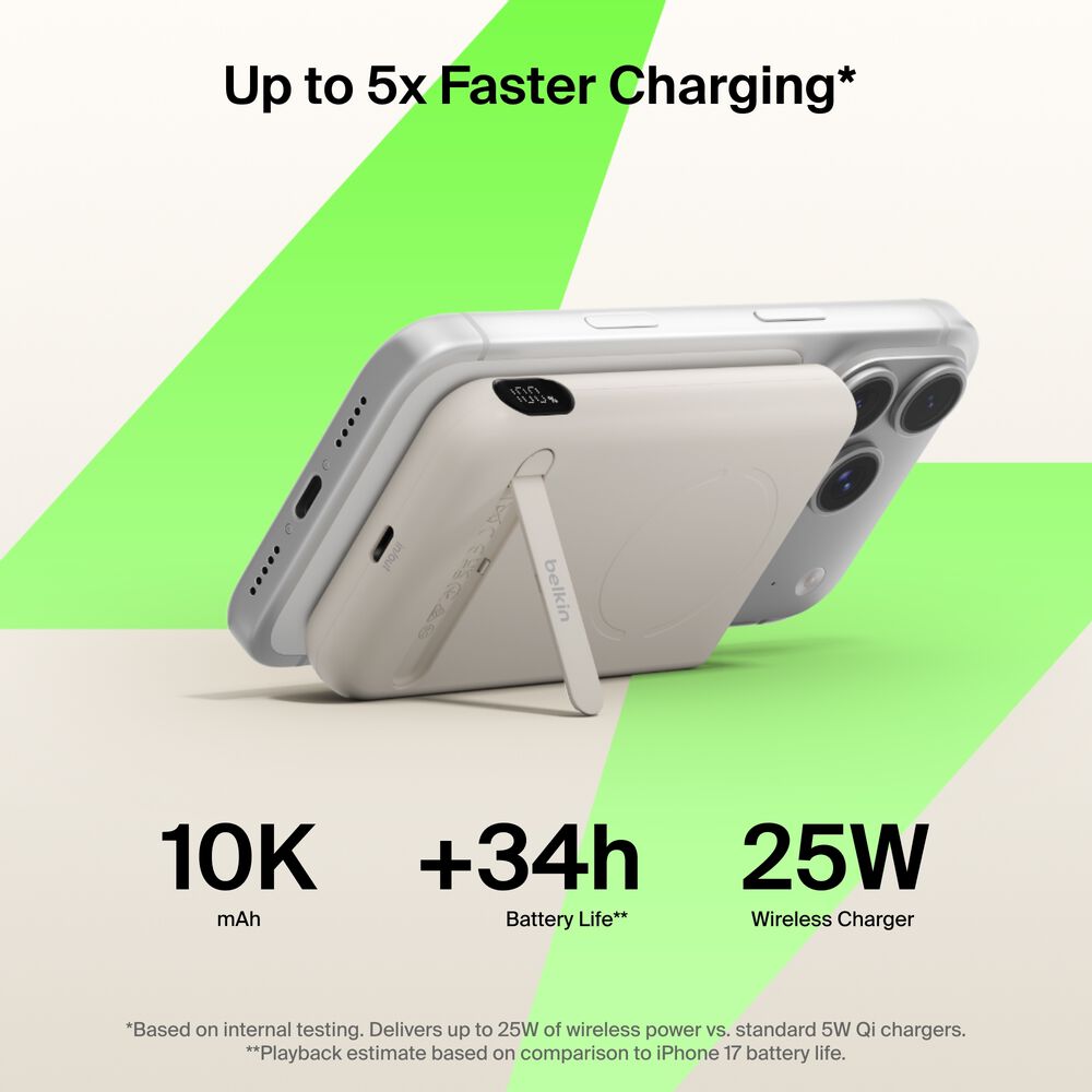 Belkin Power Bank 10K with Magnetic Ring - Image 2