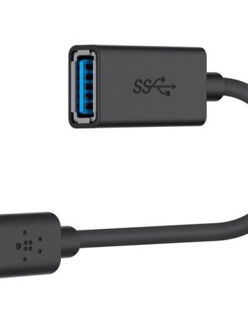 Belkin 3.0 USB-C to USB-A Adapter ( USB Type-C) - Compatible with USB-C enabled devices such as laptops, PCs, tablets, smartphones, and with Mac,... – B2B150-BLK