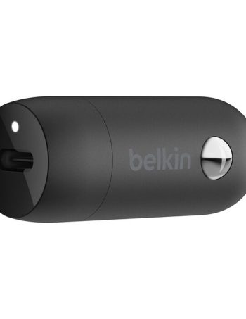 BELKIN 20W USB-C PD Car Charger + Lightning to USB-C Cable – CCA003BT04BK