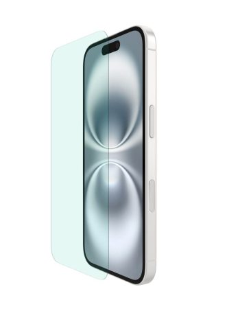 Belkin InvisiGlass Blue Light Filter Screen Protector for iPhone 16/15/14 Pro - iPhone 16 / iPhone 15 / iPhone 14 Pro