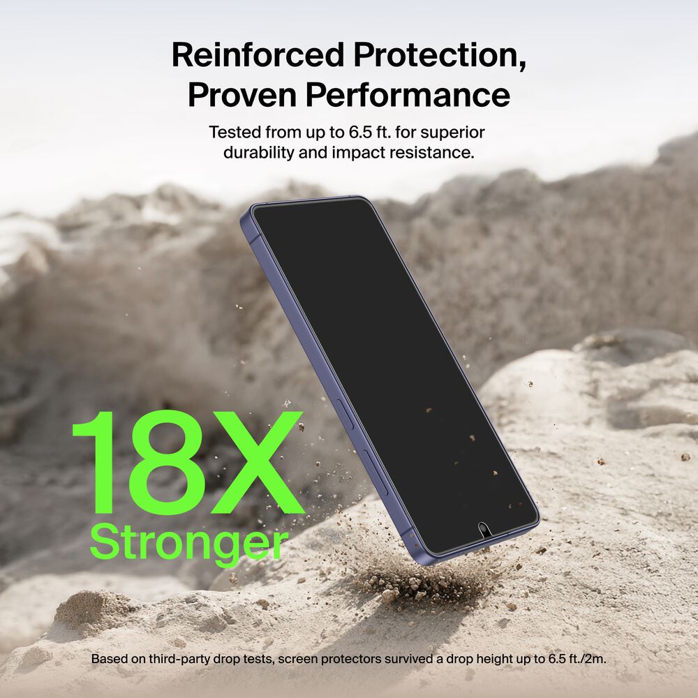 Belkin Titan SmartShield Privacy Filter Screen Protector for Samsung Galaxy S26 Ultra - Image 4