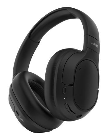 Belkin Noise Cancelling Over-Ear Headphones - Black