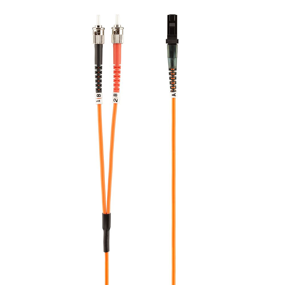 Belkin Fiber Patch Cable 10 Gig Aqua 50/125 SC/SC 5 Meter - 5.0 meters
