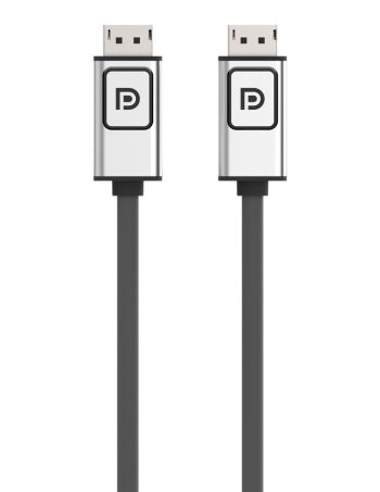 Belkin DisplayPort 1.2 Cable with Latches, M/M, 4k - 3 ft