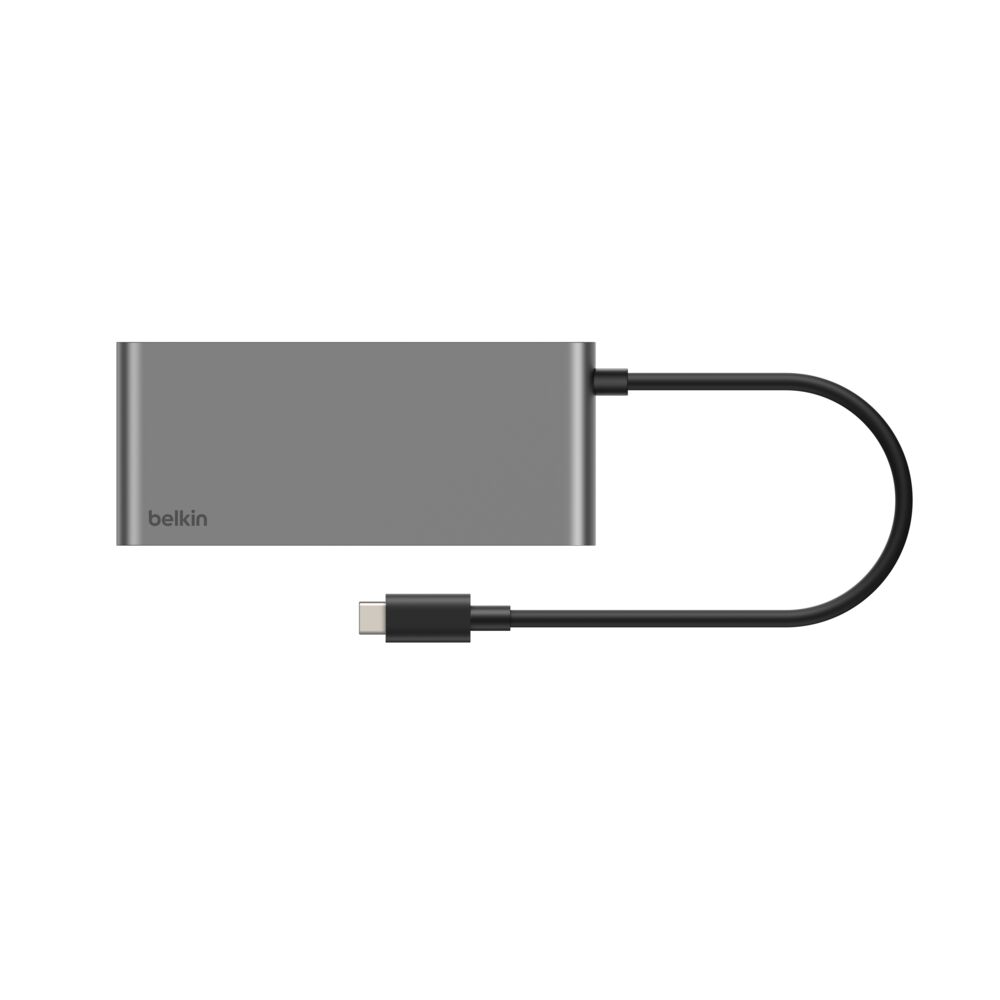 Belkin 7-Port USB-C Hub with Dual USB-C Ports - Space Gray - Image 9