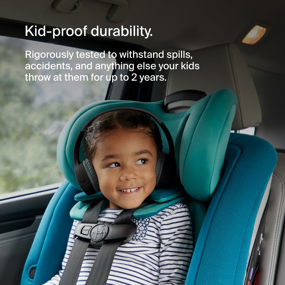 Belkin Wireless On-Ear Headphones for Kids - Black, USB-C Cable - Image 3