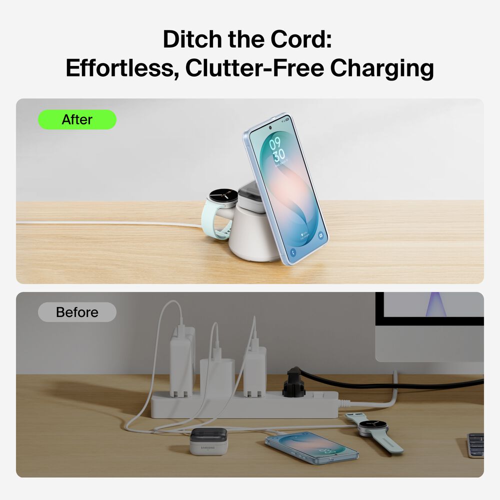 Belkin Modular Charging Dock with Qi2 25W - Image 9