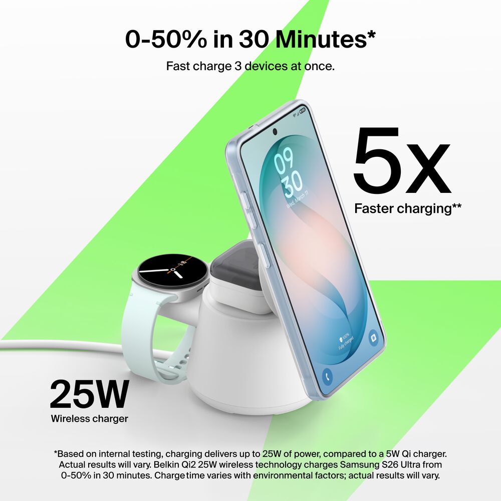 Belkin Modular Charging Dock with Qi2 25W - Image 4