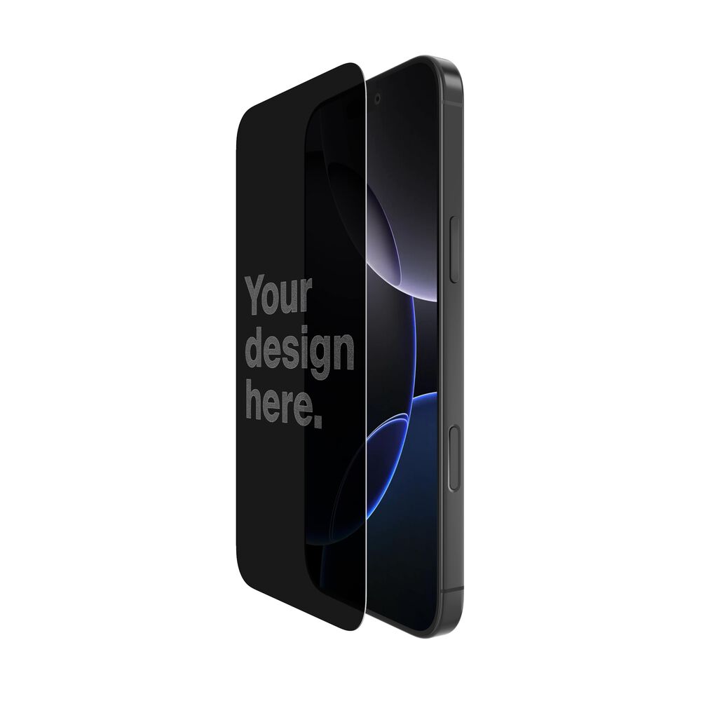 Belkin Personalized Glass Screen Protector - iPhone 16 Pro Max, Privacy