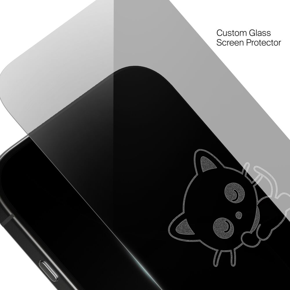 Belkin Chocolat Sleepy Custom Glass Screen Protector - iPhone 17, Clear - Image 5
