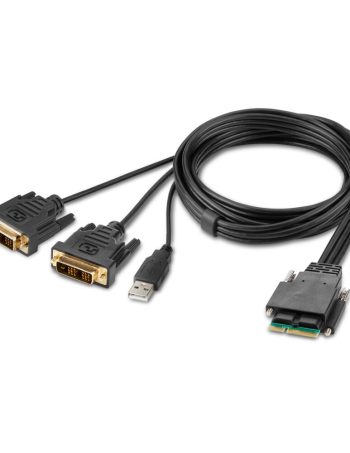 Belkin Modular DVI Dual-Head Host Cable 6 ft. - Black