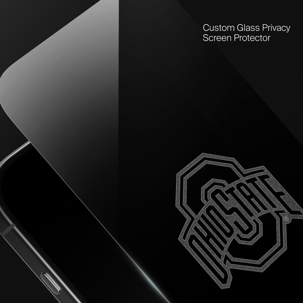 Belkin Ohio State Buckeyes Custom Glass Screen Protector - iPhone 17, Privacy - Image 5