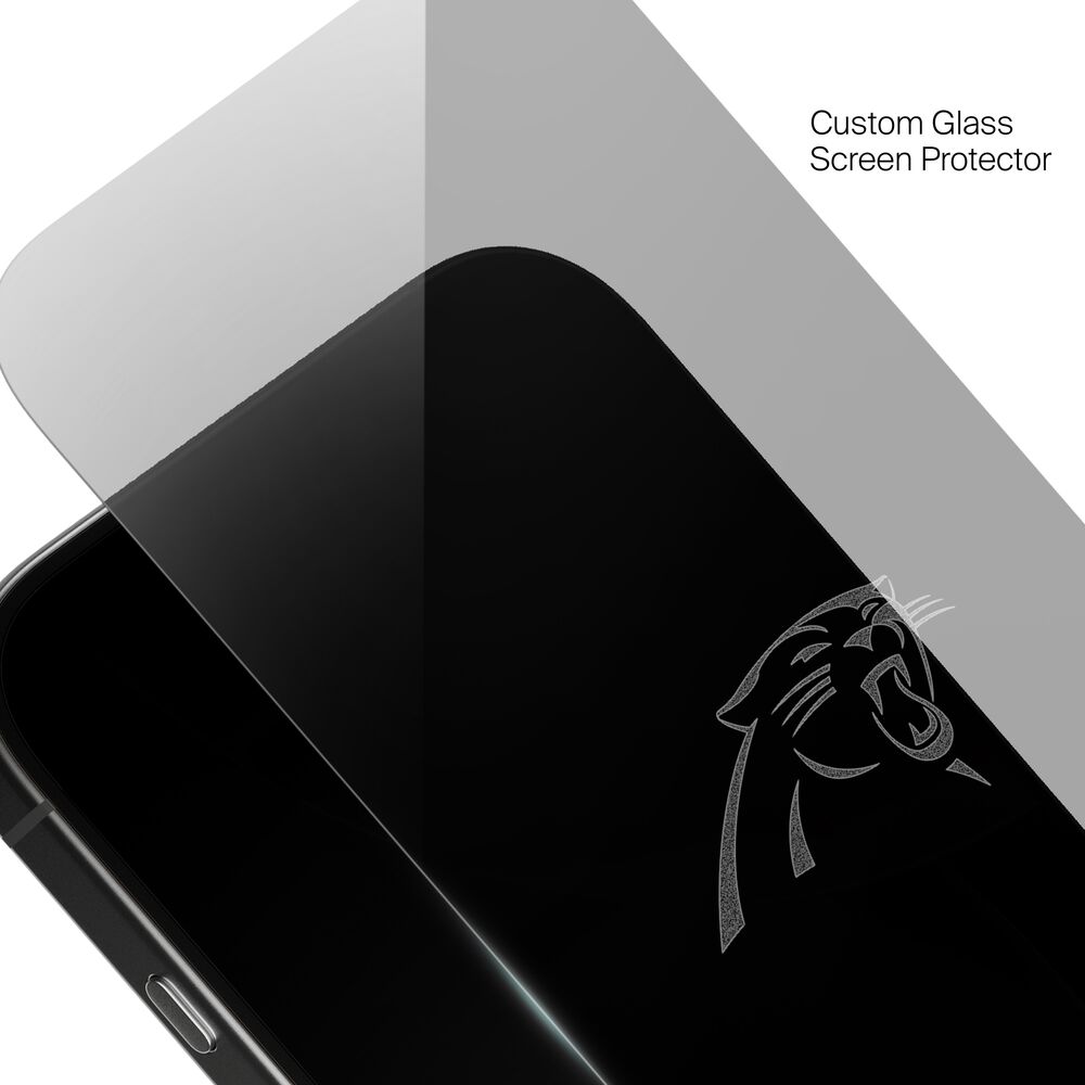 Belkin Carolina Panthers Custom Glass Screen Protector - iPhone 17, Clear - Image 5