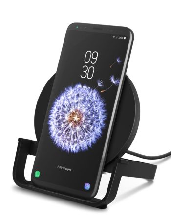 Belkin Wireless Charging Stand 10W - Black, Power Supply Included