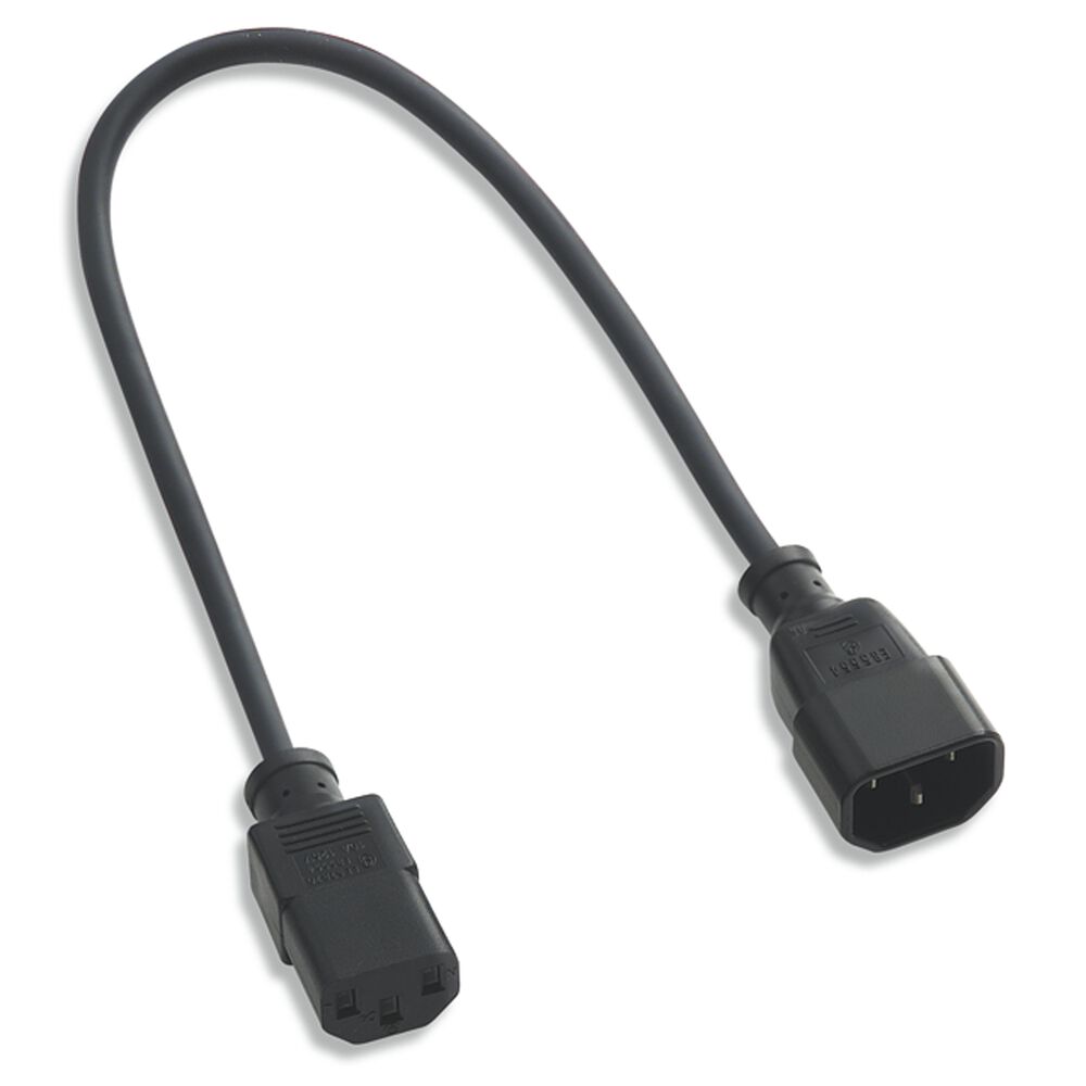 Belkin PRO Series Computer-Style AC Power Extension Cable - 2.0 feet, us