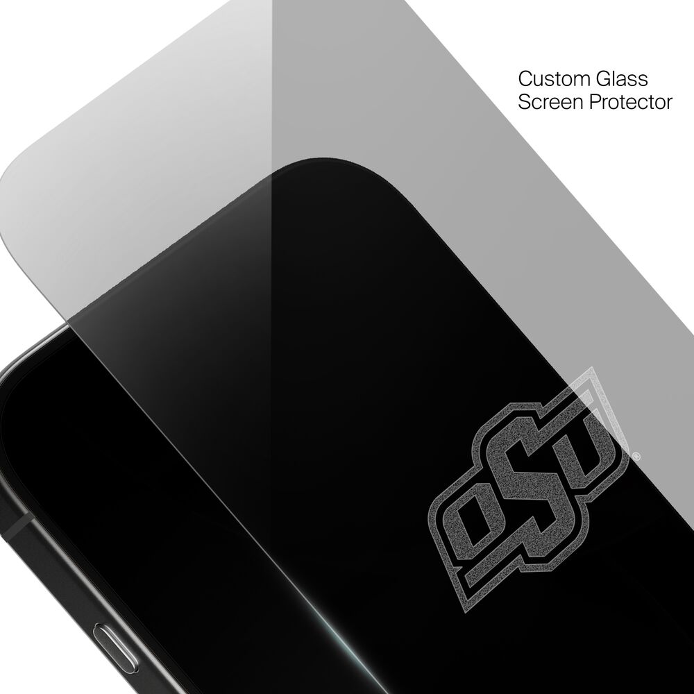 Belkin Oklahoma State Cowboys Custom Glass Screen Protector - iPhone 17 Pro, Clear - Image 5