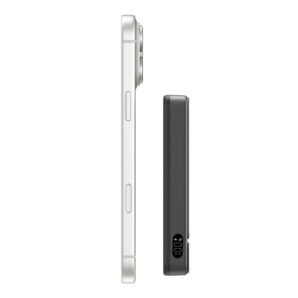 Belkin Slim Magnetic Power Bank 10K - Black - Image 13