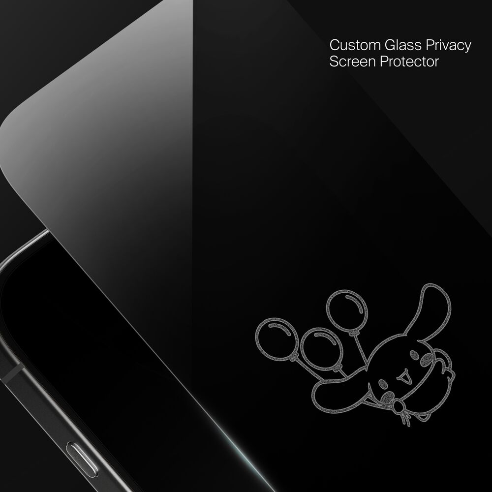 Belkin Cinnamoroll Balloon Custom Glass Screen Protector - iPhone 16 Pro Max, Privacy - Image 5