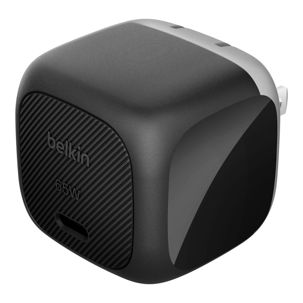 Belkin Compact USB-C Charger 65W - Black, 65W Standalone