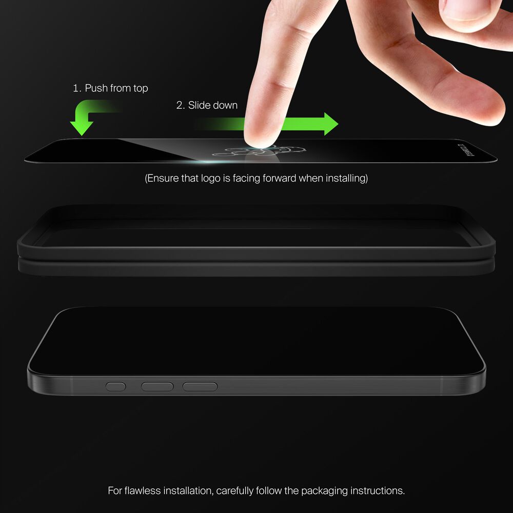 Belkin Cinnamoroll Balloon Custom Glass Screen Protector - iPhone 16 Pro Max, Privacy - Image 6