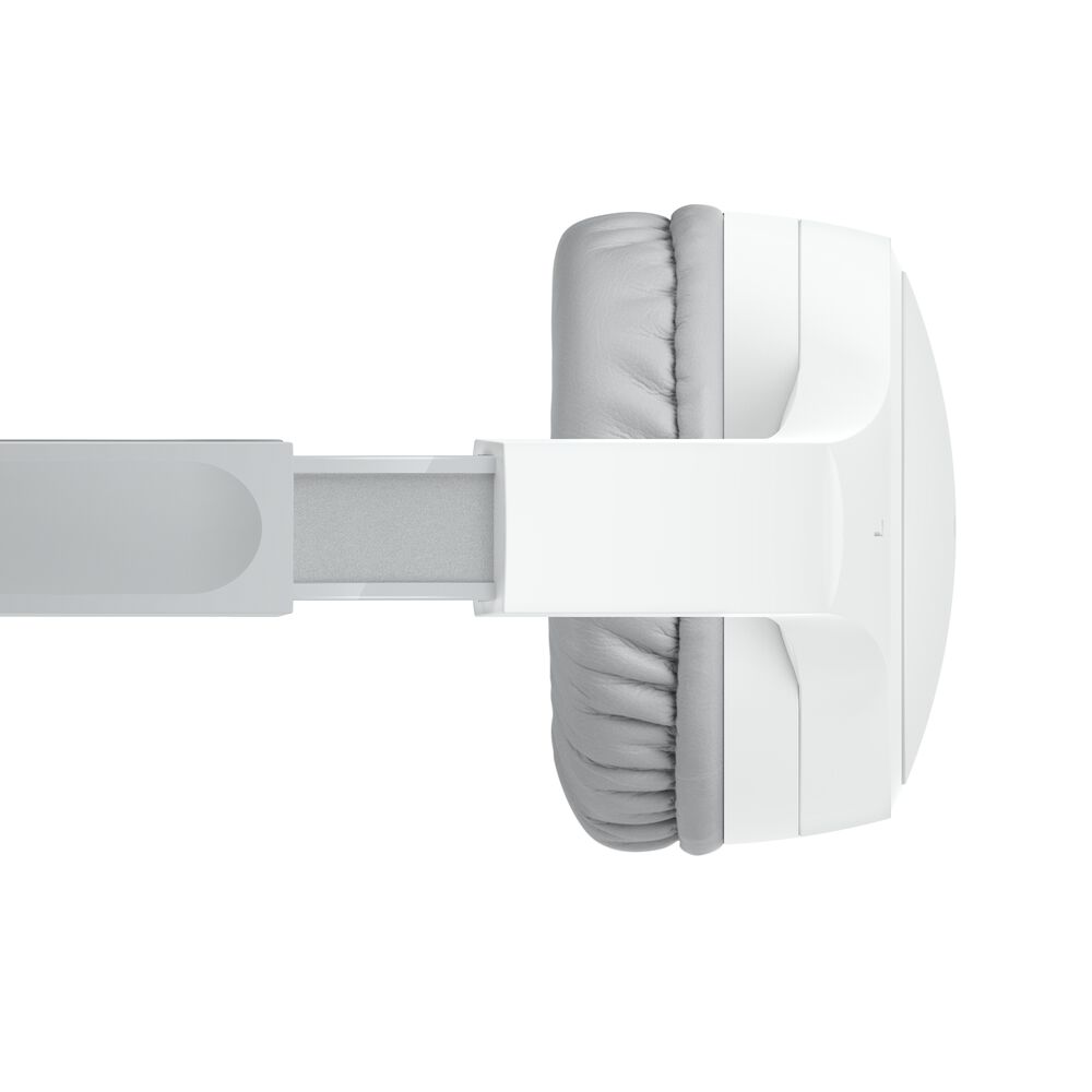 Belkin Wireless On-Ear Headphones for Kids - White, USB-C Cable - Image 11