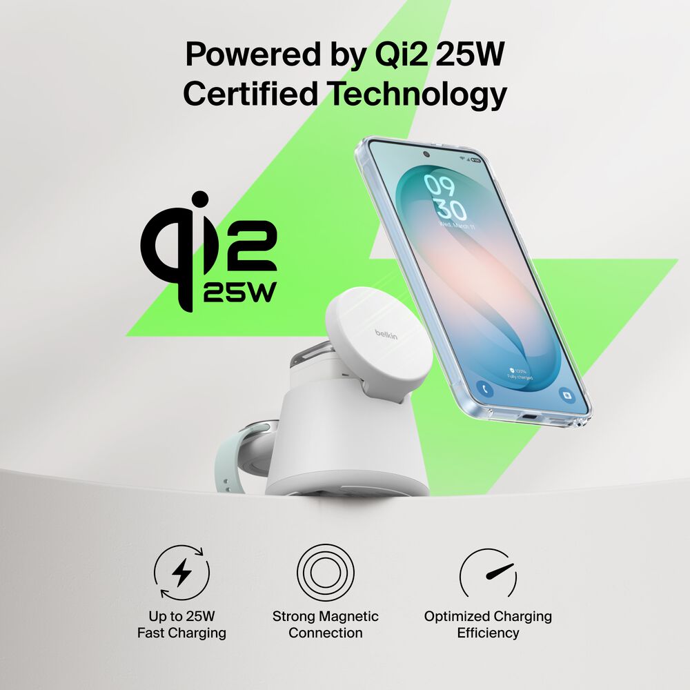 Belkin Modular Charging Dock with Qi2 25W - Image 7
