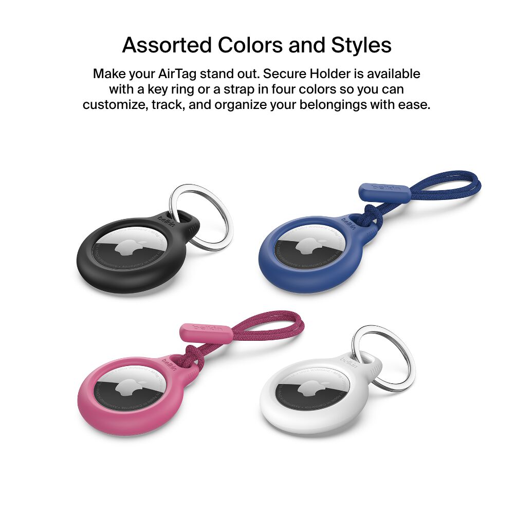 Belkin Secure Holder with Strap for AirTag - White - Image 9