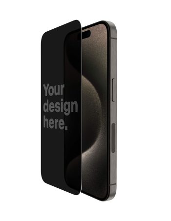 Belkin Personalized Glass Screen Protector - iPhone 16/15/15 Pro, Privacy