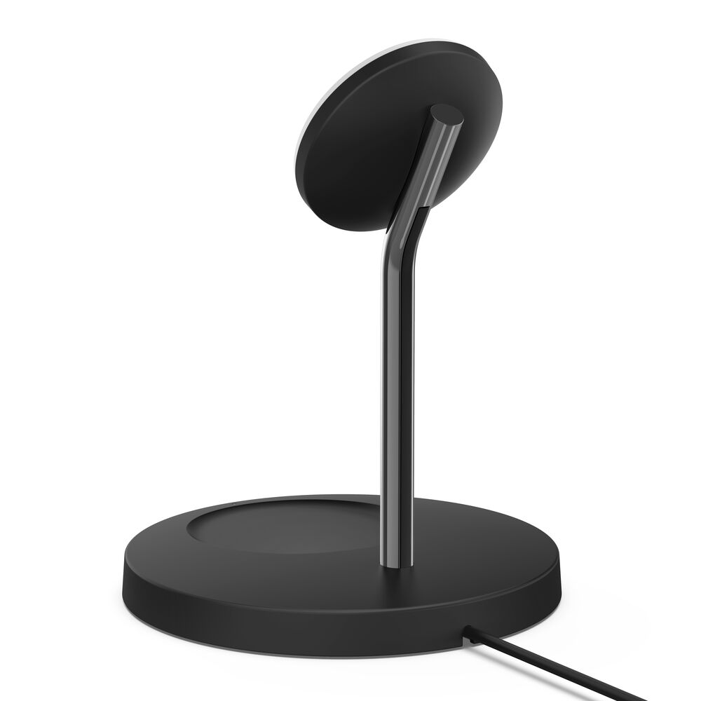 Belkin 2-in-1 Wireless Charger Stand with Official MagSafe Charging 15W (Certified Refurbished) - Black - Image 4