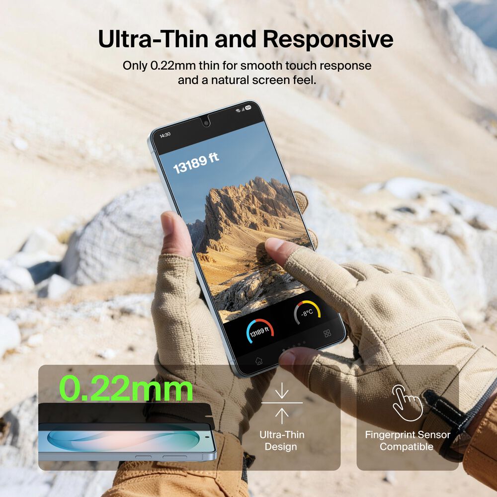 Belkin Titan EcoGuard Privacy Filter Screen Protector for Samsung Galaxy S26+ - Image 10