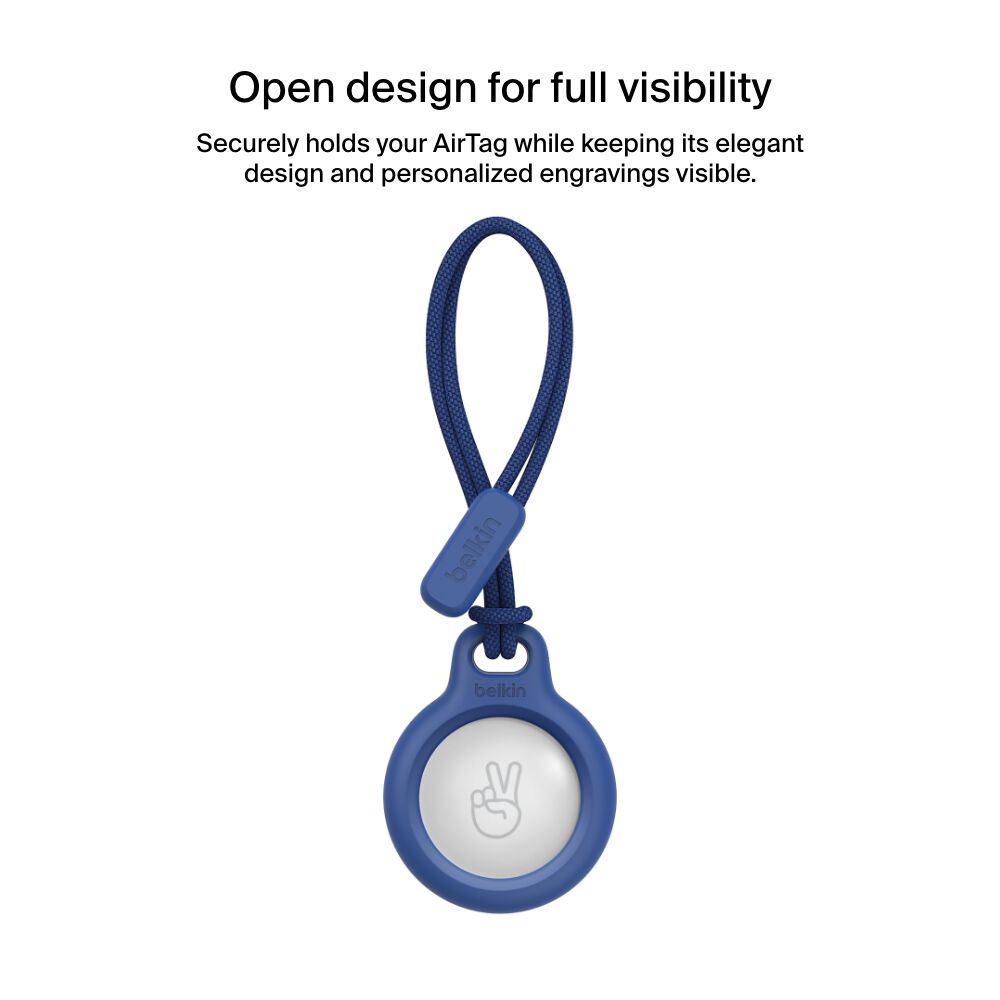 Belkin Secure Holder with Strap for AirTag - Blue - Image 6