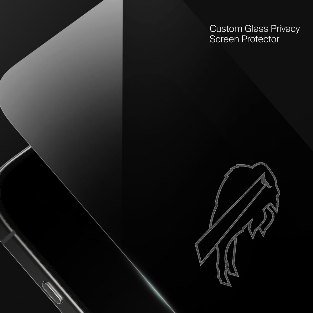 Belkin Buffalo Bills Custom Glass Screen Protector - iPhone 16 Pro Max, Privacy - Image 5