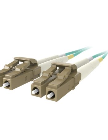 Belkin Fiber Patch Cable 10 Gig Aqua 50/125 LC/LC 2 Meter - 2.0 meters