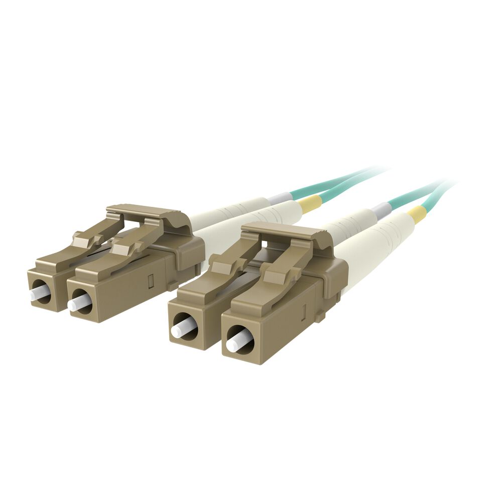 Belkin Fiber Patch Cable 10 Gig Aqua 50/125 LC/LC1 Meter - 1.0 meters - Image 2
