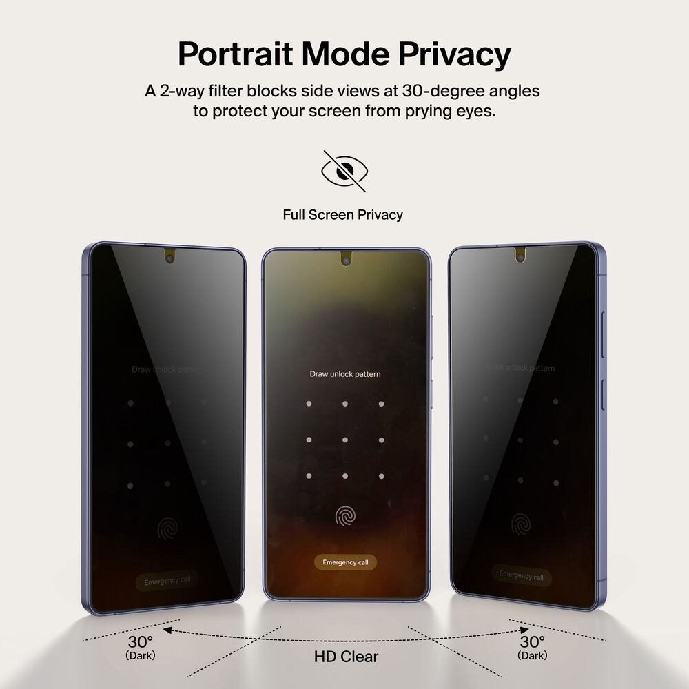 Belkin Titan SmartShield Privacy Filter Screen Protector for Samsung Galaxy S26 Ultra - Image 7