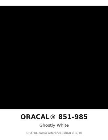 ORAFOL ORACAL 851-985 Ghostly White Sparkling Glitter Cast Vinyl