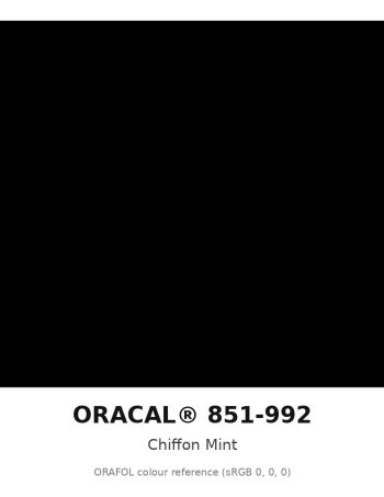 ORAFOL ORACAL 851-992 Chiffon Mint Sparkling Glitter Cast Vinyl