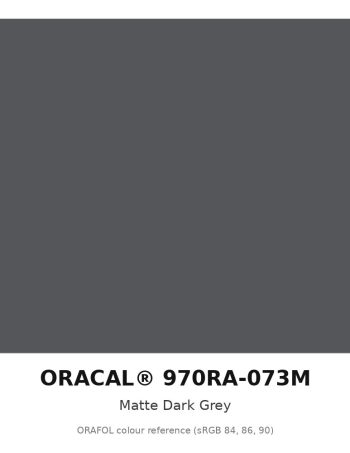 ORAFOL ORACAL 970RA-073M Matte Dark Grey Premium Wrapping Cast Vinyl RapidAir