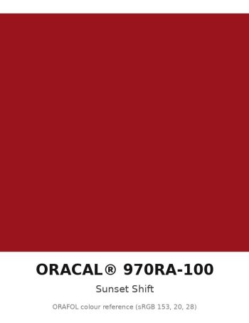 ORAFOL ORACAL 970RA-100 Sunset Shift Premium Wrapping Cast Vinyl RapidAir