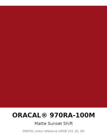 ORAFOL ORACAL 970RA-100M Matte Sunset Shift Premium Wrapping Cast Vinyl RapidAir