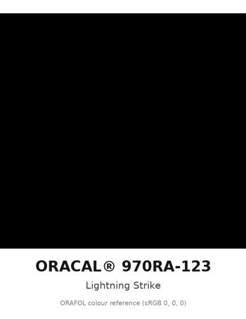 ORAFOL ORACAL 970RA-123 Lightning Strike Premium Wrapping Cast Vinyl RapidAir