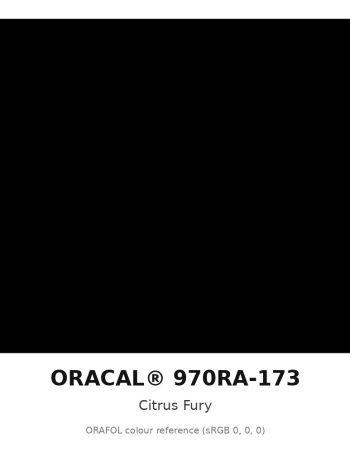 ORAFOL ORACAL 970RA-173 Citrus Fury Premium Wrapping Cast Vinyl RapidAir