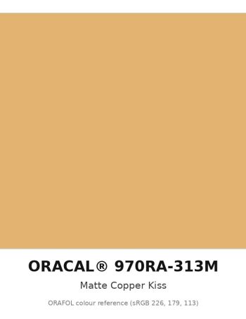 ORAFOL ORACAL 970RA-313M Matte Copper Kiss Premium Wrapping Cast Vinyl RapidAir