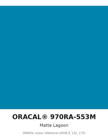ORAFOL ORACAL 970RA-553M Matte Lagoon Premium Wrapping Cast Vinyl RapidAir
