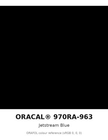 ORAFOL ORACAL 970RA-963 Jetstream Blue Premium Wrapping Cast Vinyl RapidAir