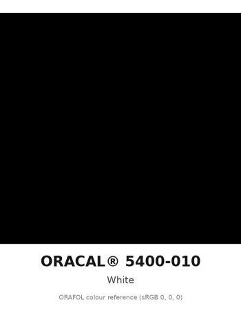 ORAFOL ORALITE 5400-010 White Commercial Grade Reflective Film