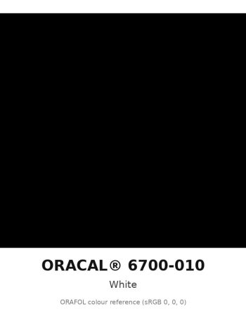 ORAFOL ORALITE 6700-010 White Engineer Grade Prismatic Reflective Film